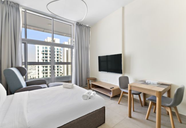Studio in Dubai - Furjan Chic Stylish Studio Near Metro-17