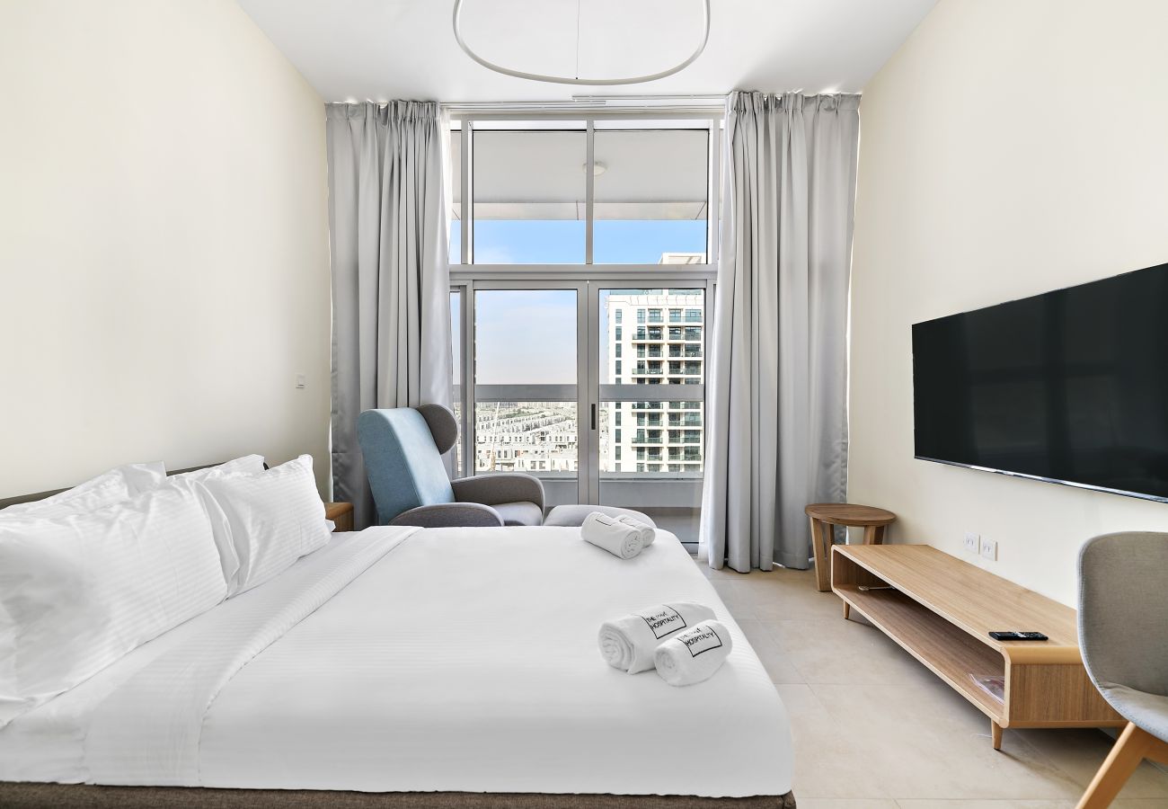 Studio in Dubai - Furjan Chic Stylish Studio Near Metro-17