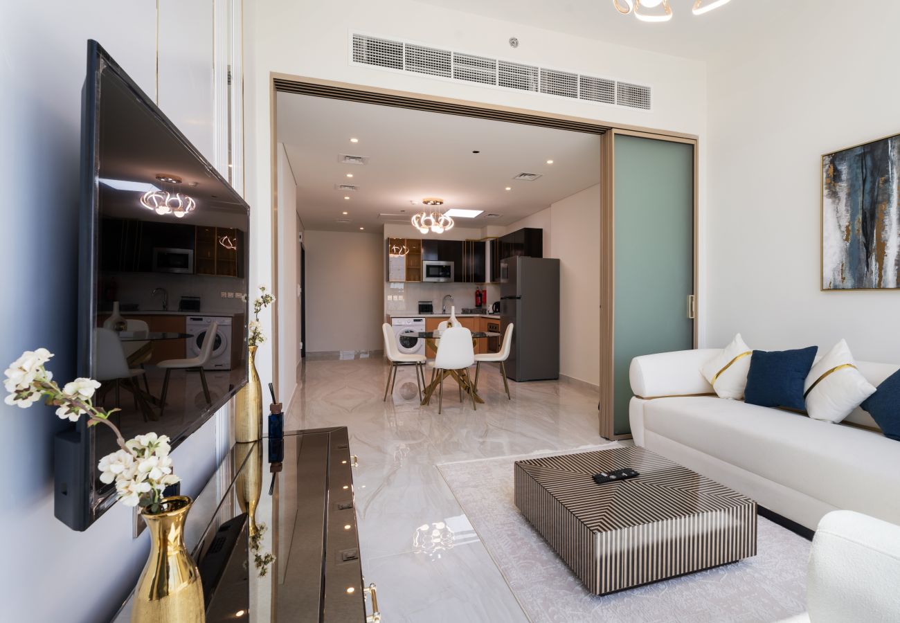 Apartment in Dubai - Harmony Stylish 1BDR+1GR|Sleeps 4|in Gemz-05