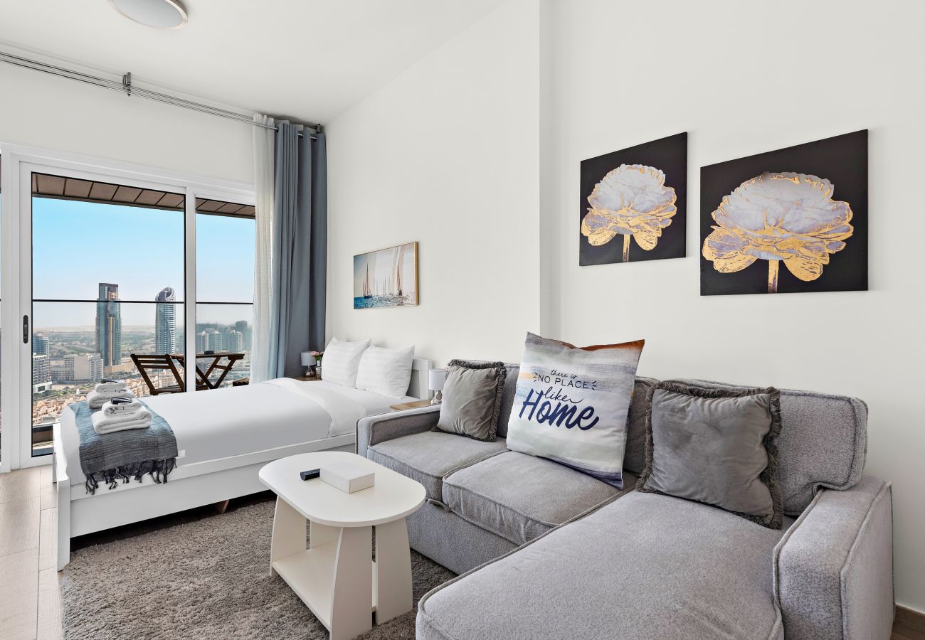 Studio in Dubai - Bloom Heights Prestige Studio w Sofa Bed |Sleeps 4